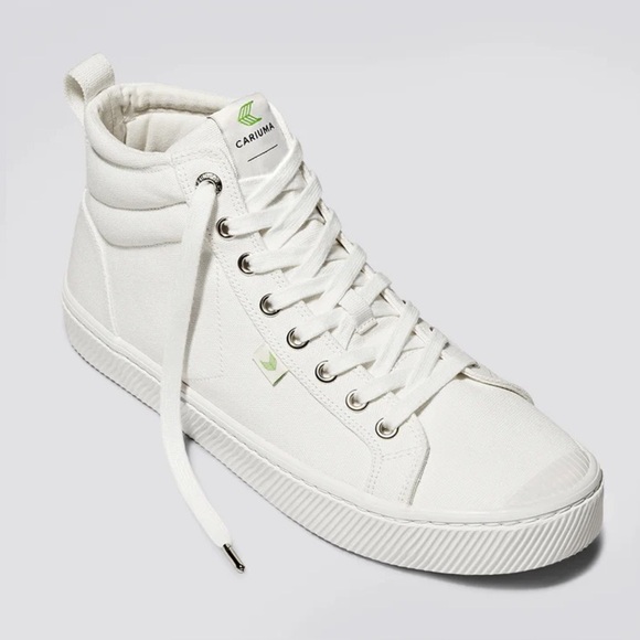 Cariuma OCA High Canvas Sneakers White Size 9 Women’s - Picture 2 of 13